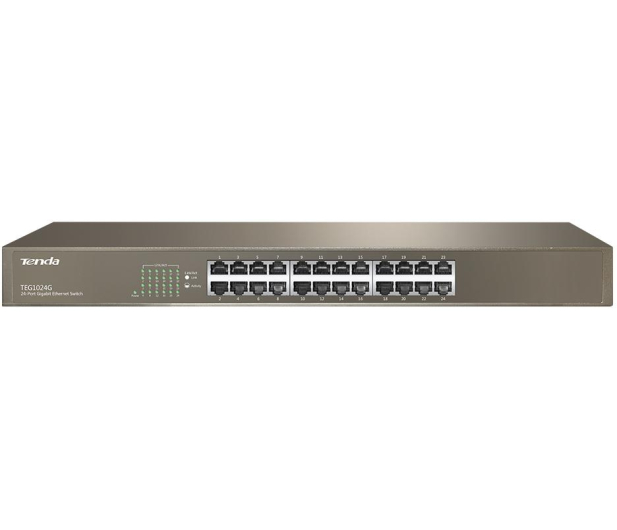Tenda TEG1024G 24 porty Gigabit Ethernet stalowa obudowa - 1375604 - zdjęcie 2